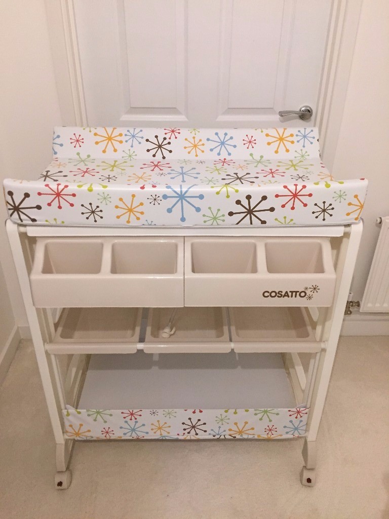 cosatto baby changing unit